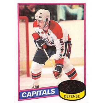 Řadové karty - Green Rick - 1980-81 Topps - neseškrábaný No.33