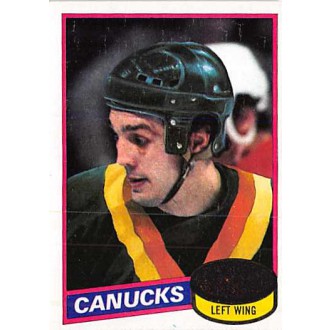 Řadové karty - Williams Tiger - 1980-81 Topps - neseškrábaný No.105