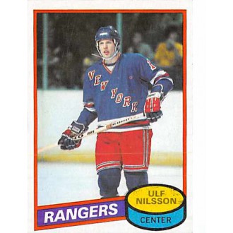 Řadové karty - Nilsson Ulf - 1980-81 Topps No.116