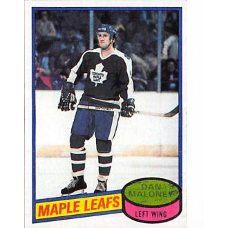 Řadové karty - Maloney Dave - 1980-81 Topps No.118