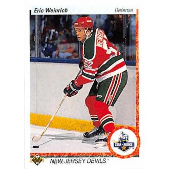 Řadové karty - Weinrich Eric - 1990-91 Upper Deck No.245