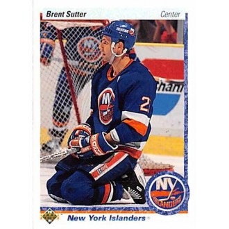 Řadové karty - Sutter Brent - 1990-91 Upper Deck No.249