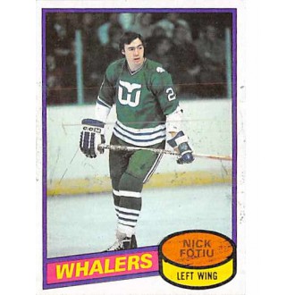 Řadové karty - Fotiu Nick - 1980-81 Topps No.184