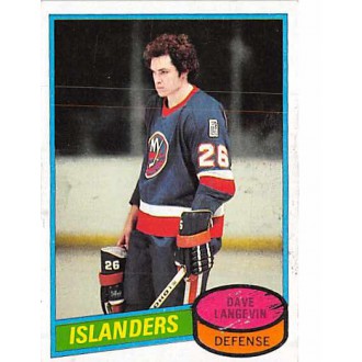 Řadové karty - Langevin Dave - 1980-81 Topps No.188