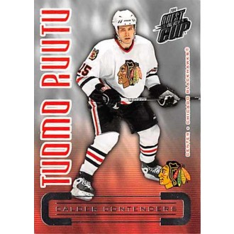 Insertní karty - Ruutu Tuomo - 2003-04 Quest for the Cup Calder Contenders No.5