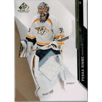 Jersey karty - Rinne Pekka - 2014-15 SP Game Used Gold Jerseys white No.37