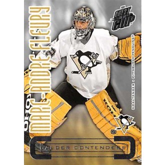 Insertní karty - Fleury Marc-Andre - 2003-04 Quest for the Cup Calder Contenders No.17