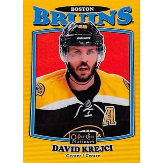Paralelní karty - Krejčí David - 2016-17 O-Pee-Chee Platinum Retro Rainbow Gold No.R-8