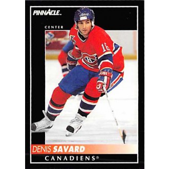 Řadové karty - Savard Denis - 1992-93 Pinnacle No.61