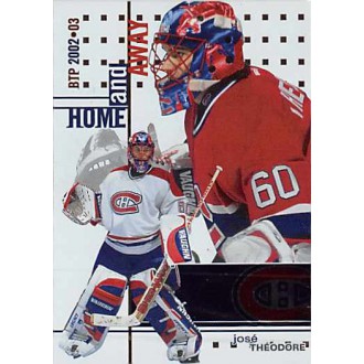 Řadové karty - Theodore Jose - 2002-03 Between The Pipes No.136