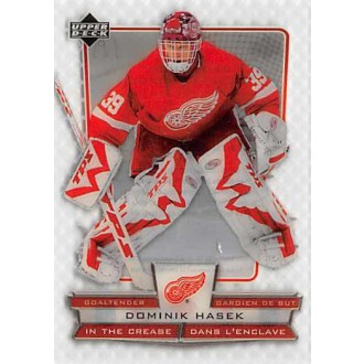 Insertní karty - Hašek Dominik - 2007-08 McDonalds Upper Deck In the Crease No.ICDH
