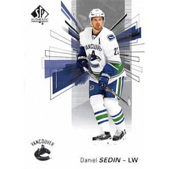 Řadové karty - Sedin Daniel - 2016-17 SP Authentic No.25
