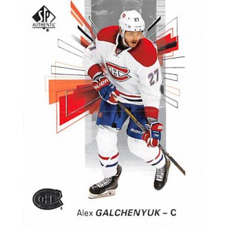 Řadové karty - Galchenyuk Alex - 2016-17 SP Authentic No.27
