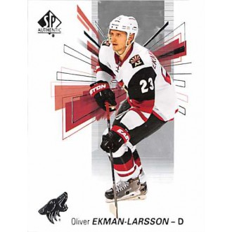 Řadové karty - Ekman-Larsson Oliver - 2016-17 SP Authentic No.41