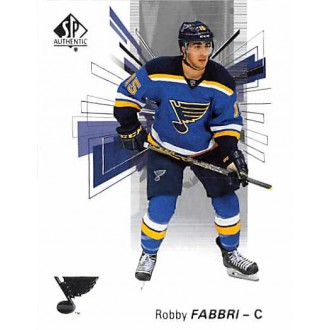 Řadové karty - Fabbri Robby - 2016-17 SP Authentic No.55