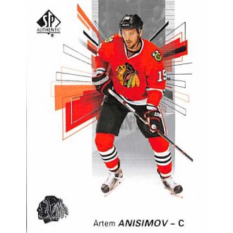 Řadové karty - Anisimov Artem - 2016-17 SP Authentic No.56