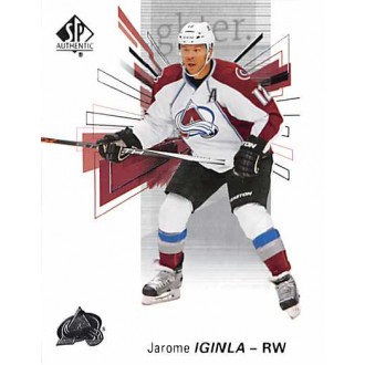 Řadové karty - Iginla Jarome - 2016-17 SP Authentic No.78
