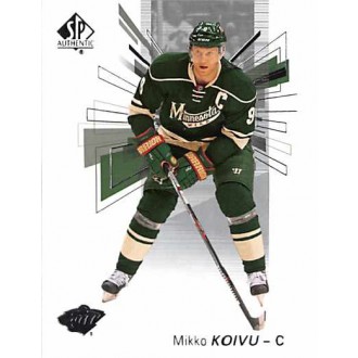 Řadové karty - Koivu Mikko - 2016-17 SP Authentic No.82