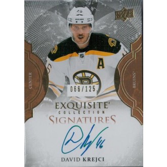 Podepsané karty - Krejčí David - 2016-17 Ice Exquisite Collection Signatures No.ES-DK