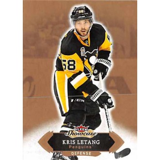 Řadové karty - Letang Kris - 2016-17 Fleer Showcase No.28