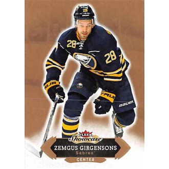 Řadové karty - Girgensons Zemgus - 2016-17 Fleer Showcase No.43