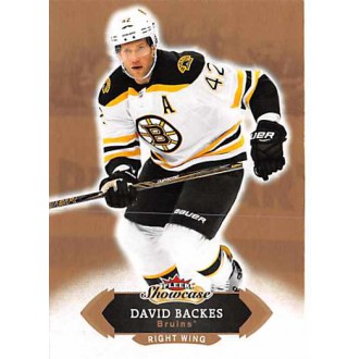 Řadové karty - Backes David - 2016-17 Fleer Showcase No.47