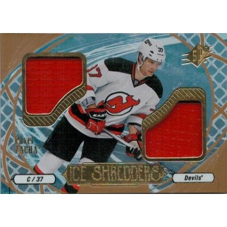 Jersey karty - Zacha Pavel - 2016-17 SPx Ice Shredders Materials No.IS-PZ