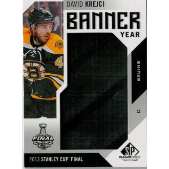 Jersey karty - Krejčí David - 2016-17 SP Game Used Banner Year Stanley Cup Finals No.BSC-KR