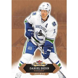 Řadové karty - Sedin Daniel - 2016-17 Fleer Showcase No.4