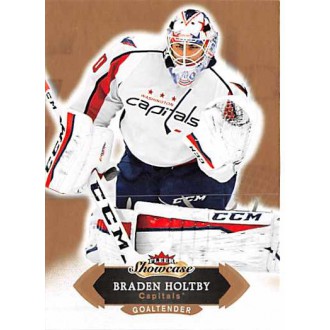 Řadové karty - Holtby Braden - 2016-17 Fleer Showcase No.48