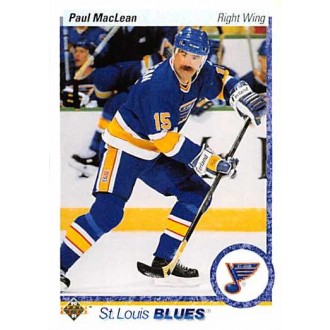 Řadové karty - MacLean Paul - 1990-91 Upper Deck No.330