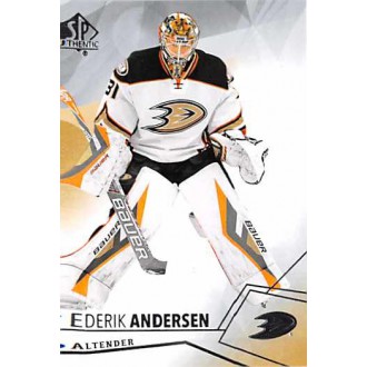 Řadové karty - Andersen Frederik - 2015-16 SP Authentic No.21