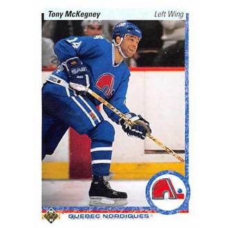 Řadové karty - McKegney Tony - 1990-91 Upper Deck No.340