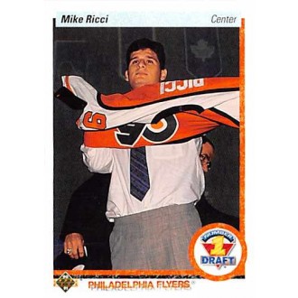 Řadové karty - Ricci Mike - 1990-91 Upper Deck No.355