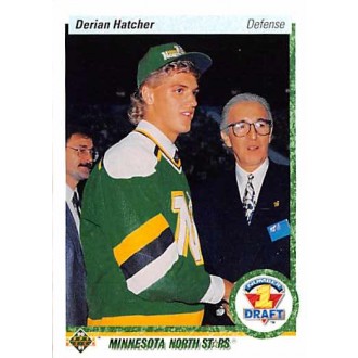 Řadové karty - Hatcher Derian - 1990-91 Upper Deck No.359