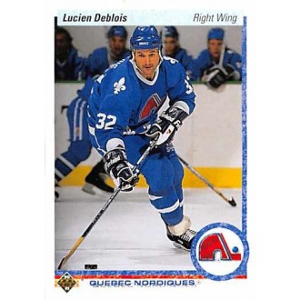 Řadové karty - Deblois Lucien - 1990-91 Upper Deck No.363
