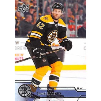 Řadové karty - Backes David - 2016-17 Upper Deck No.267