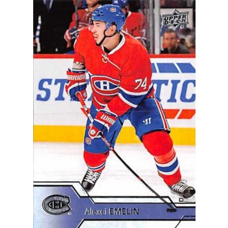 Řadové karty - Emelin Alexei - 2016-17 Upper Deck No.352