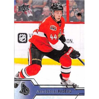 Řadové karty - Pageau Jean-Gabriel - 2016-17 Upper Deck No.380