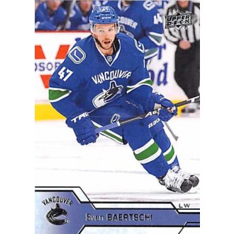 Řadové karty - Baertschi Sven - 2016-17 Upper Deck No.429