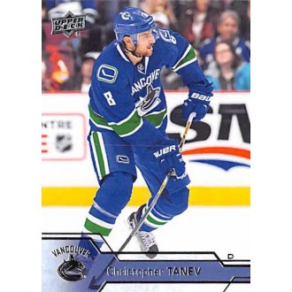 Řadové karty - Tanev Christopher - 2016-17 Upper Deck No.431