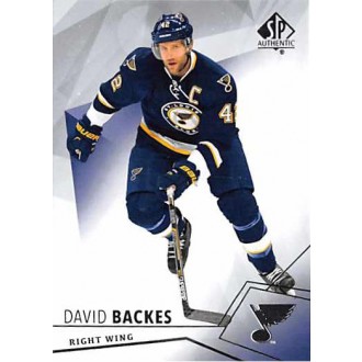 Řadové karty - Backes David - 2015-16 SP Authentic No.69
