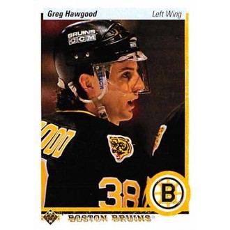 Řadové karty - Hawgood Greg - 1990-91 Upper Deck No.391