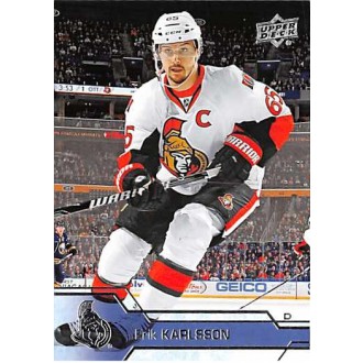 Řadové karty - Karlsson Erik - 2016-17 Upper Deck No.133