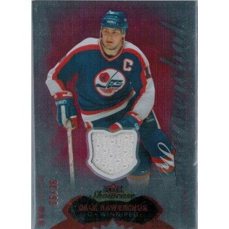 Jersey karty - Hawerchuk Dale - 2014-15 Fleer Showcase Red Glow No.43