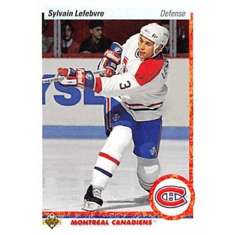 Řadové karty - Lefebvre Sylvain - 1990-91 Upper Deck No.421