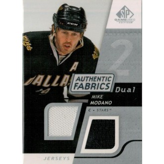 Jersey karty - Modano Mike - 2008-09 SP Game Used Dual Authentic Fabrics No.AF-MM