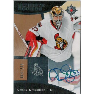 Podepsané karty - Driedger Chris - 2015-16 Ultimate Collection No.89
