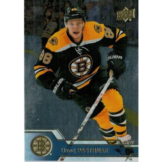 Paralelní karty - Pastrňák David - 2016-17 Upper Deck Silver Foil No.16