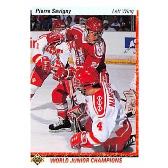 Řadové karty - Sevigny Pierre - 1990-91 Upper Deck No.456